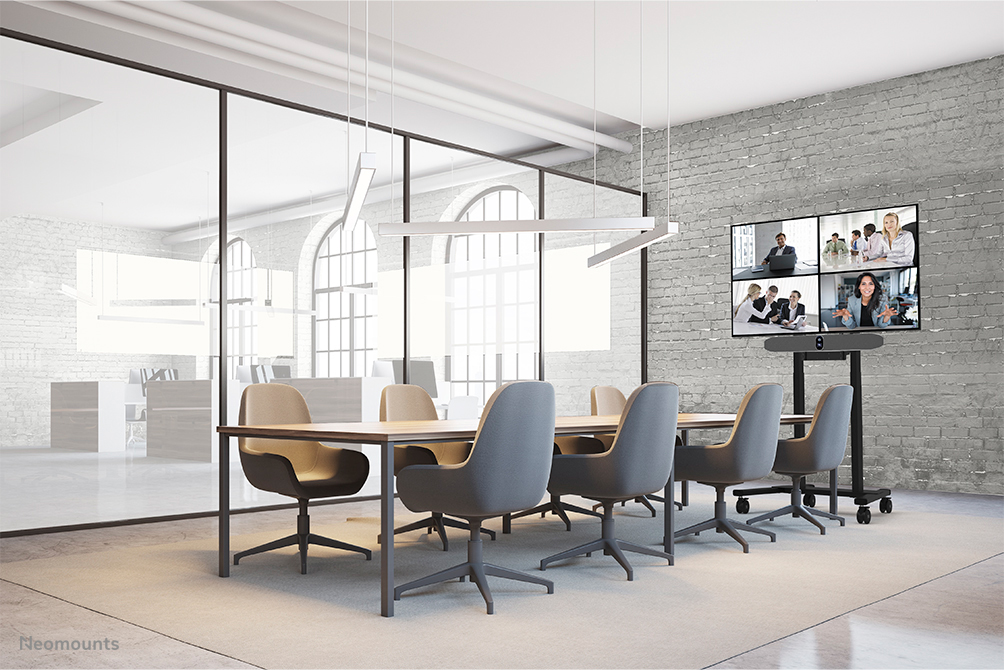 Neomounts AV60-500BL Videobar and laptop shelf kit 43-110" - VESA - max 8 kg - universal